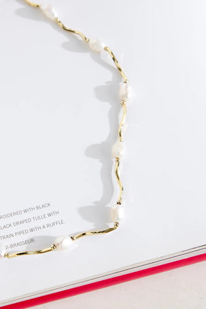 Poesy Necklace Gold