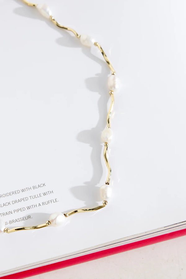 Poesy Necklace Gold