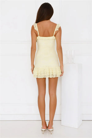 Little Sultry Lace Mini Dress