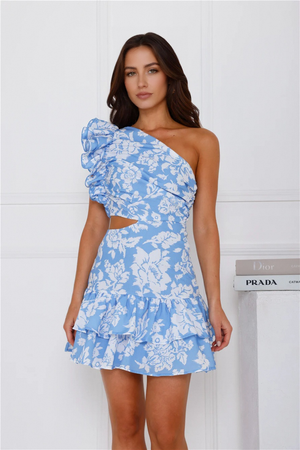 One Shoulder Mini Dress