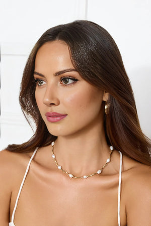Poesy Necklace Gold