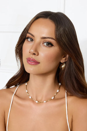 Poesy Necklace Gold