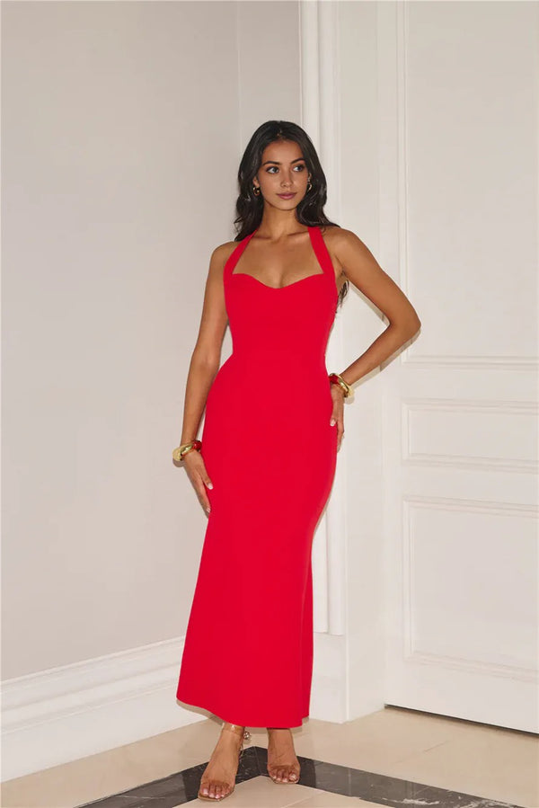 Flickers Of Fantasy Halter Maxi Dress