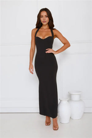 Flickers Of Fantasy Halter Maxi Dress